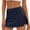 Navy, variant on UAMVSH Summer Skorts for Women Casual Lightweight Tennis Golf Active Skirts with Shorts High Waist Side Slit Running Athletic Skirts