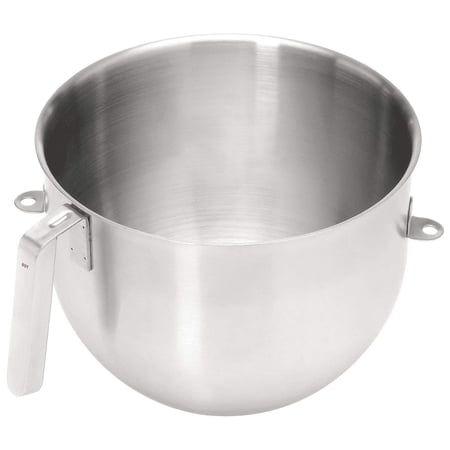 8-Quart Stainless Steel Mixing Bowl with J Hook Handle – NSF Certified, Durable 8 Quarts