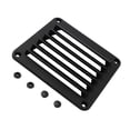 thumbnail image 1 of Ventilador De Plástico Negro ABS Con Rejilla De Ventilación Tipo Barco 5-1 / 2 "X 4-7 / 8" Zulema Ronda de rejillas de ventilación marina, 1 of 8