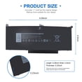 thumbnail image 2 of Batería Wymisnit F3YGT para Dell Latitude 7480 7490 60Wh, 2 of 6