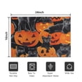 thumbnail image 5 of Halloween Black Cats and Pumpkins Pattern Door Rugs,Washable Non Slip Door Mats Indoor,Decorative Door Mats,Entry Mat Indoor for Entrance,Bedroom,Kitchen,Bathroom,16"x24", 5 of 6