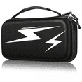 thumbnail image 1 of Funda de transporte rígida de EVA a prueba de golpes compatible con Nintendo Switch OLED con protección y compartimento específico para el mando, 1 of 6