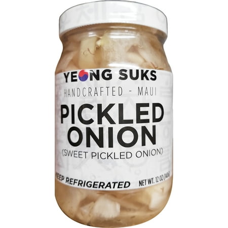 Yeong Suks Handcrafted Sweet Pickled Onion, 12 oz Jar