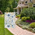 thumbnail image 2 of Yayeee Garden Flag 28" x 40" Double Sided Outdoor Yard Lawn Holiday Decorations, Blue Floral, 2 of 6