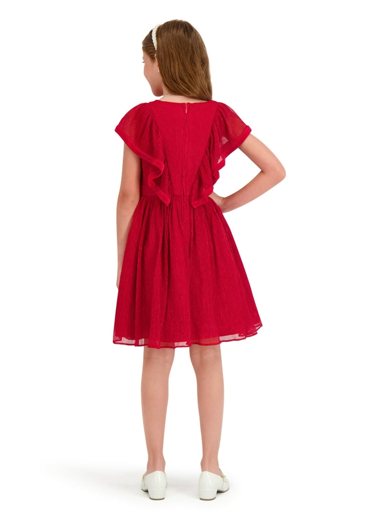 kensie metallic dress Kensie Women's Metallic Lace Fit & Flare Dress - Bed Bath & Beyond