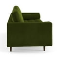 thumbnail image 2 of Pemberly Row Modern / Contemporary Performance Velvet Sofa in Forest, 2 of 5