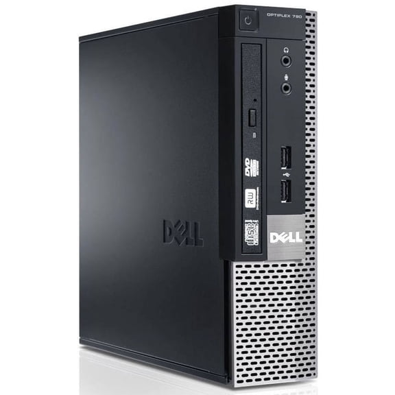 Restored Dell 790 USFF Desktop PC with Intel Core i5-2400 Processor, 4GB Memory, 160GB Hard Drive and Windows 10 Home (Monitor Not Included) (Refurbished)
