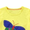 thumbnail image 4 of FLMEI Toddler Baby Girls T-Shirts 2PCS Outfit Kids Girls Summer Short Sleeve Print Tees Tops Shorts Cute Clothes Sets for 2-8 Years, 4 of 9