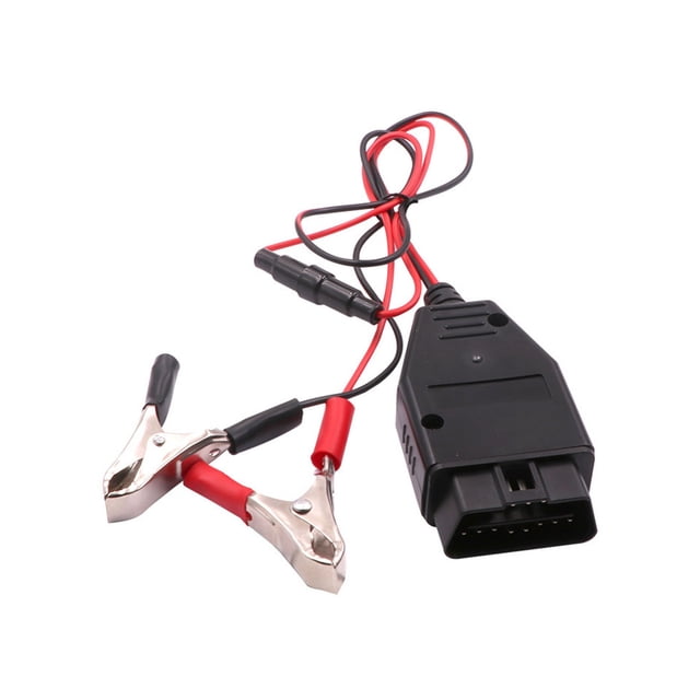 Scienceny ABS Conector OBDII Cable de silicona desmontable Antiflaming Inodoro 30A Protector de apagado de emergencia Protector de Vehículos, repuestos y accesorios Mis