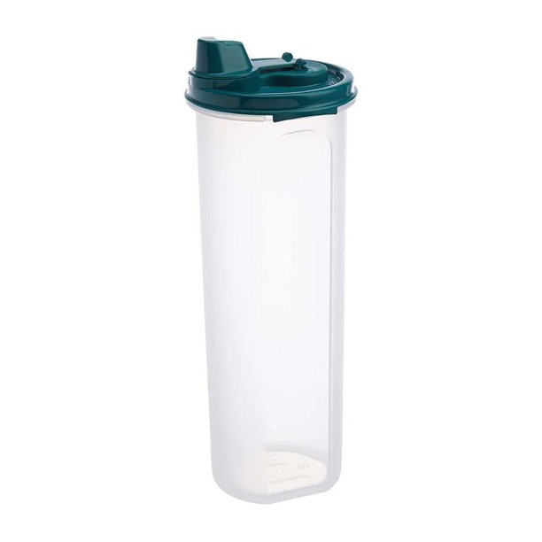 Contenedor de plástico Signoraware Jumbo Easy Flow, libre de BPA | Apto para microondas y lavavajillas | Hermético y a prueba de fugas | Ideal para el hogar y restaurantes | Perfecto para aceites y lí