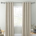 thumbnail image 6 of Urbanest Steel Ball Cast Iron Single Curtain Rod – Heavy-Duty Cast Iron Drapery Hardware with Decorative Finials, Elegant Designer Window Treatment Rod, 5/8", 28" to 48", Antique Silver/Pewter, 6 of 6