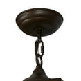 thumbnail image 3 of Meyda Tiffany 109955 Tall Pines 2 Light 22" Wide Pendant - Cafe Noir, 3 of 7