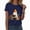 Navy, variant on TOWED22 Halloween Teacher Shirts for Women Groovy Read More Books Ghost T-Shirt Short Sleeve Halloween Party Tee Tops(Hot Pink,L)