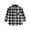 White, variant on AWZXDE Kids Plaid Flannel Long Sleeve Shirt Lapel Button Down Shacket Top Coat For Boys Girls boys long sleeve shirts Red,6-7 Years