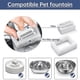 thumbnail image 5 of 10Pcs Cat Water Fountain Replacement Filters, for Ceramic Pet Drinking Fountain Stainless Steel Pet, 5 of 5