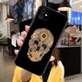 thumbnail image 1 of Funda de teléfono con diseño de calavera de terror para IPhone, carcasa de protección para modelos 13, 12, 11 Pro Max, Mini, SE, XR, X, XS, Max, 8Plus, 7plus, 6, 6S Fivean unisex, 1 of 2
