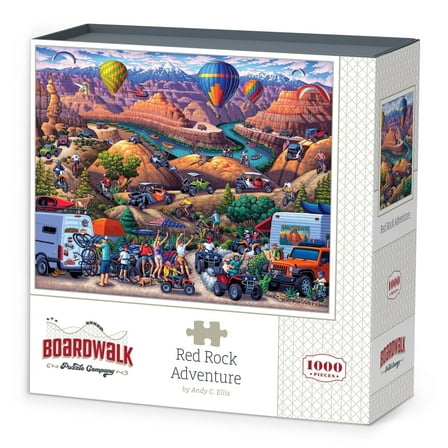 Red Rock Adventure - 500 Piece Boardwalk Jigsaw Puzzle