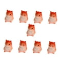 thumbnail image 4 of MLINS 10 Pcs Hamster Ornaments Mini Furniture Decorations 1.60X1.20X1.00CM Brown, 4 of 8