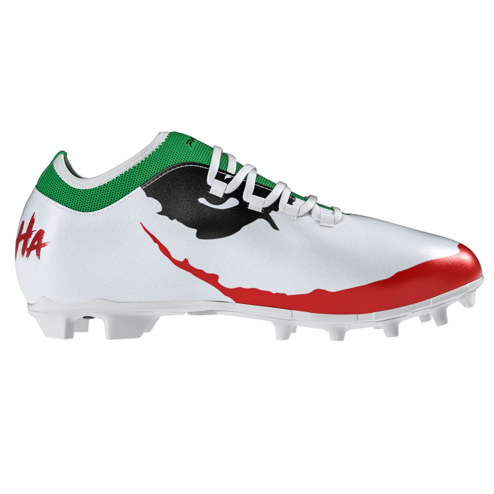 The Officially Licensed Joker Football Cleats - Velocity 2.0 by Phenom Elite