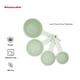 thumbnail image 3 of Juego de tazas medidoras KitchenAid Universal, 4 piezas, color pistacho, 3 of 6