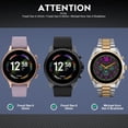 thumbnail image 3 of Protector de pantalla Orzero de cristal templado Fossil Gen 6, 42 mm/44 mm, 3 of 6