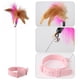 thumbnail image 5 of Kuymtek Juguete Entrenamiento Gato Silicona Collar Plumas para Gatito Suministros para (rosa), 5 of 6
