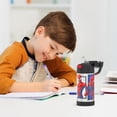 thumbnail image 3 of Botella de acero inoxidable THERMOS FUNTAINER de 12 onzas con pajita aislante al vacío para niños, Spider-Man., 3 of 10