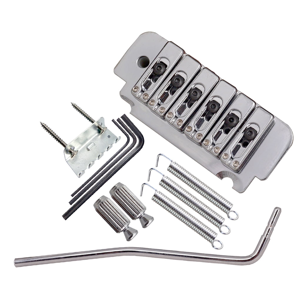 1 Set Saddle Tremolo Bridge System for Electric Guitar
