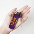 thumbnail image 4 of Wukai Mardi Gras2 Print Leather Car Keychain, Universal Key Fob Keychain, Leather Key Chain Holder for Men and Women,360 Degree Rotatable, 4 of 5