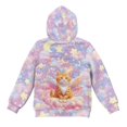thumbnail image 5 of Pzuqiu Cat Hooded Sweatshirts for Girls Size 10-11 Comfortable Lightness Children's Long Sleeve Sweatshirt Practical Fall Outfits Fashion Clothing Versatile for Everyday Wear, 5 of 7
