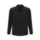 thumbnail image 5 of Blusa y camisa de manga larga con cuello vuelto para hombre, informal, de color liso, semiabierta, de poliéster, 5 of 7