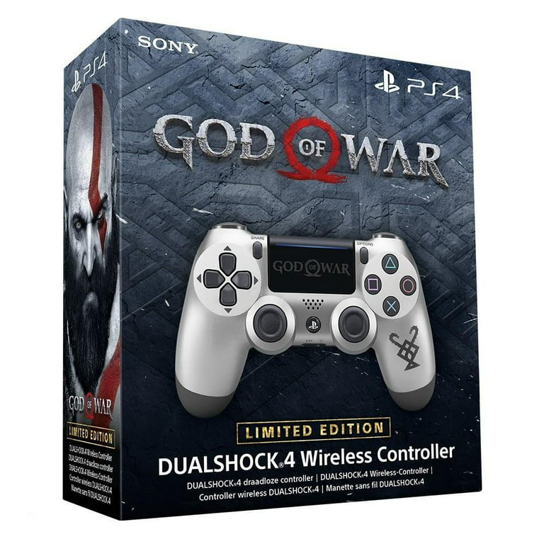 udgør forbinde Trafikprop Sony PS4 Dualshock 4 V2 Wireless Controller - God of War Limited Edition -  Walmart.com