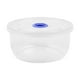 thumbnail image 2 of Lonchera, cajas bento, caja redonda de plástico transparente, la caja bento se puede refrigerar, calentar en el horno microondas con orificio de escape, caja bento x, 2 of 5