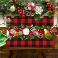 thumbnail image 2 of putnchl Christmas Placemats Cartoon Party Insulation Dining Table Christmas Atmosphere Placemats, 2 of 5