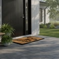 thumbnail image 4 of Abbott Collection Home 35-FWD-GA-893 Single Monarch Doormat, Natural/Orange, 4 of 6
