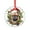 Pattern-2, variant on French Bulldog In A Santa Hat Glass Ornament Christmas Dog Christmas Decorative Hanging Ornaments Holiday Decor And Xmas Gifts Ideas