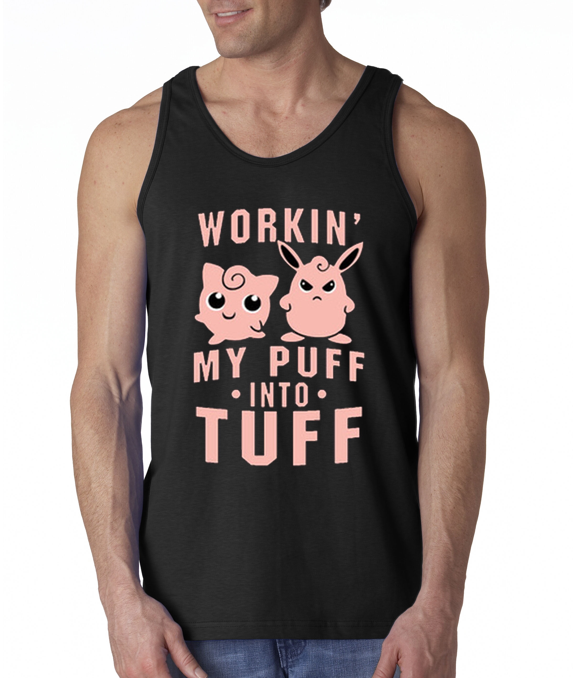 Youth T-Shirt Workin My Puff Into Tuff Jigglypuff Pokemon allwitty 1020