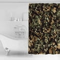 thumbnail image 4 of 60x72 Inch Shower Curtains for Bathroom Vintage Leaves Branch Fabric Bath Curtain Decor Farmhouse Botanical Waterproof Restroom Curtains Shower Set Accessories with 12 Hooks 60 Inch, 4 of 6