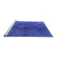 thumbnail image 2 of Ahgly Company Machine Washable Indoor Rectangle Persian Blue Bohemian Area Rugs, 8' x 12', 2 of 4