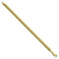 thumbnail image 2 of Primal Gold 10 Karat Yellow Gold 6mm Semi-solid Miami Cuban Chain, 2 of 11