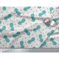 thumbnail image 3 of Soimoi Green Cotton Duck Fabric Floral & Paisley Decor Fabric Printed Yard 56 Inch Wide, 3 of 3