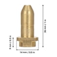 thumbnail image 3 of Adaptador de boquilla de latón Gloria para Serie K K5-K7 accesorios de arandela de pulverización, 3 of 9