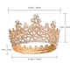thumbnail image 2 of Coronas Doradas para Mujer Coronas de Princesa Novia Tiaras y Coronas para Mujer Coronas Elegantes Diademas de Mujer Boda Nupcial, 2 of 5