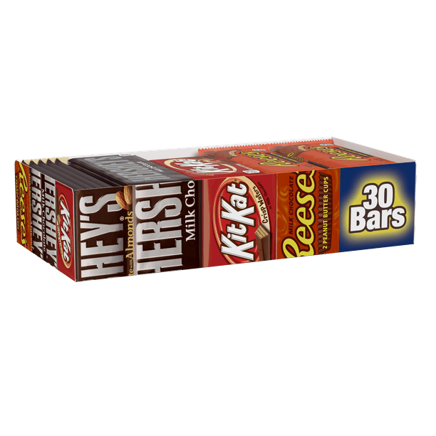 Hershey's, Full Size Chocolate Candy Bars Variety Pack, 30 Ct