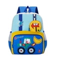 thumbnail image 5 of ibiyuan School Backpacks Forklift Cartoon Print Lightweight Durable Travel School Bag for Ages 3rd 4th 5th 6th, Primary School, Outdoor Activities, Weekend Trip, 5 of 7