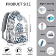 thumbnail image 6 of Boho Style College Backpack - Tribal Print Daypack with 17" Laptop Sleeve, Large Capacity for Books & Essentials, Water-Resistant & Lightweight for Daily Use, 6 of 6