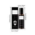 thumbnail image 3 of EGNMCR Men's Shaving Brush Cleaner Blade Cleaner Lubricant Maintenance Care Solution 100ml care solution, 3 of 9