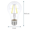 thumbnail image 2 of Pack 6 Focos Led Filamentos A19 Aksi 4w Luz Blanca, 2 of 4