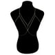 thumbnail image 1 of Collar de cadena para dar forma al cuerpo con sujetador bohemio, cadena para el pecho sexy, cadena para dar forma al cuerpo simple en capas de verano, cadena para la cintura del bikini (dorado), 1 of 5