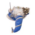 thumbnail image 5 of Kurt Adler 18-Inch Kringles Blue and Platinum Santa, 5 of 6